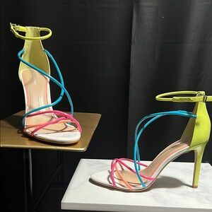 Colorful Strappy Heels